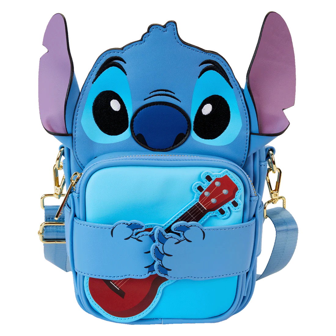 Disney Loungefly Lilo and Stitch Stitch Camping Crossbuddies Bag