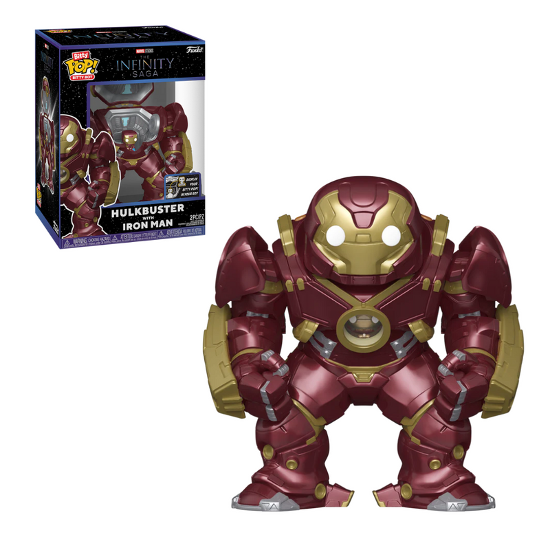 Marvel - Funko Bitty Pop! Bot Hulkbuster With Iron Man