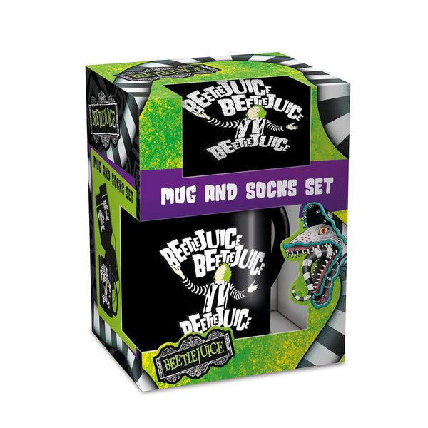 Beetlejuice - Beetlejuice Beetlejuice Beetlejuice Mug & Sock Set