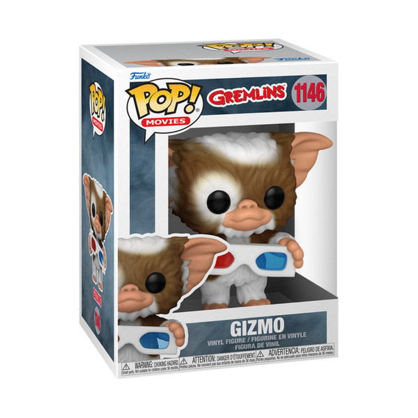 Pop! Movies: Gremlins Movie Pop! Vinyl Figure - Gizmo 3D Glasses