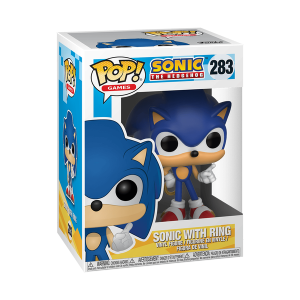 Pop! Games: Sonic The Hedgehog Pop! Vinyl Figure - Sonic With Ring