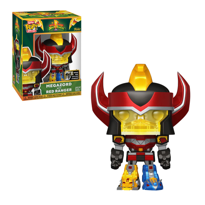 Power Rangers - Funko Bitty Pop! Bot Megazord With Red Ranger