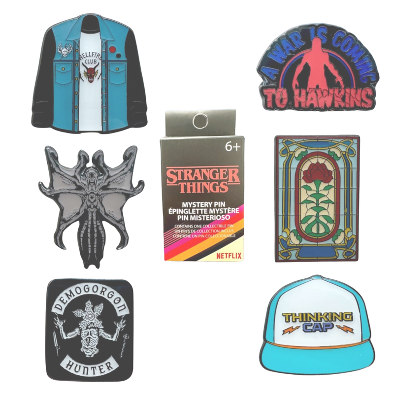 Stranger Things - Loungefly Stranger Things Season 4 Icons Blind Box Pins