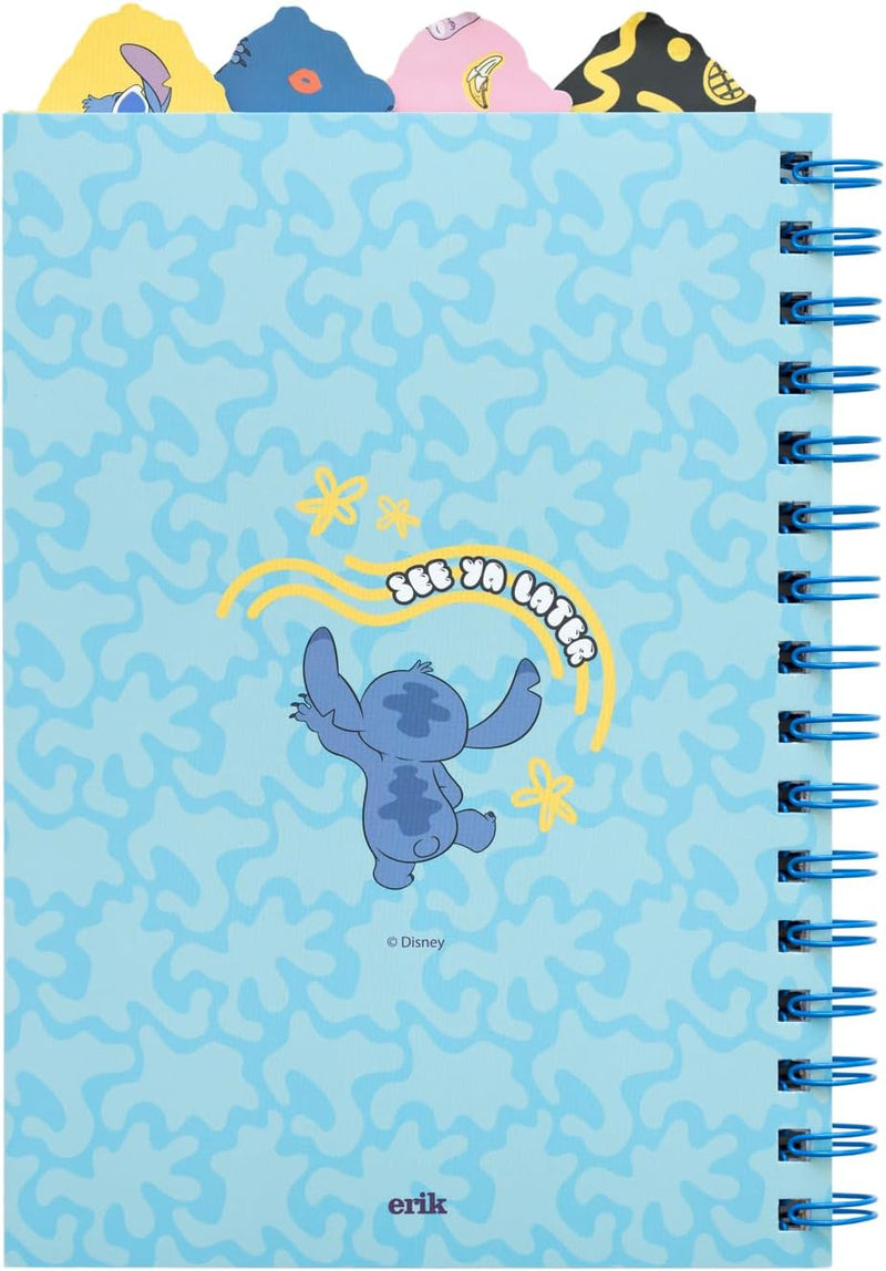 Disney - Lilo And Stitch A5 Project Notebook With 4 Dividers