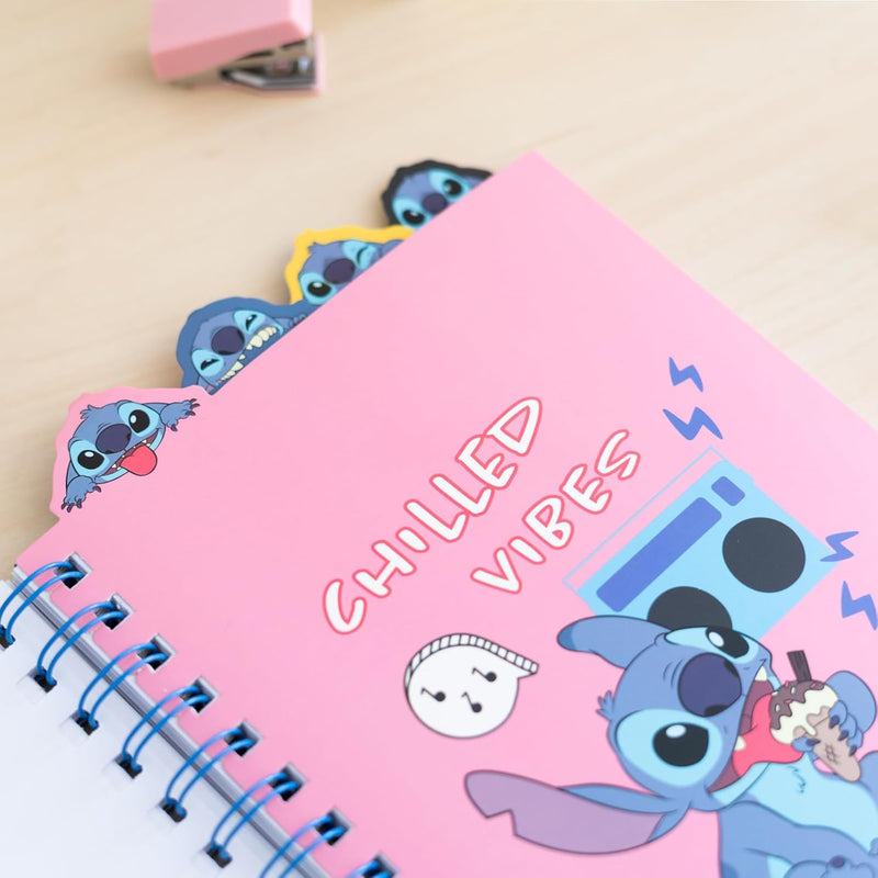 Disney - Lilo And Stitch A5 Project Notebook With 4 Dividers