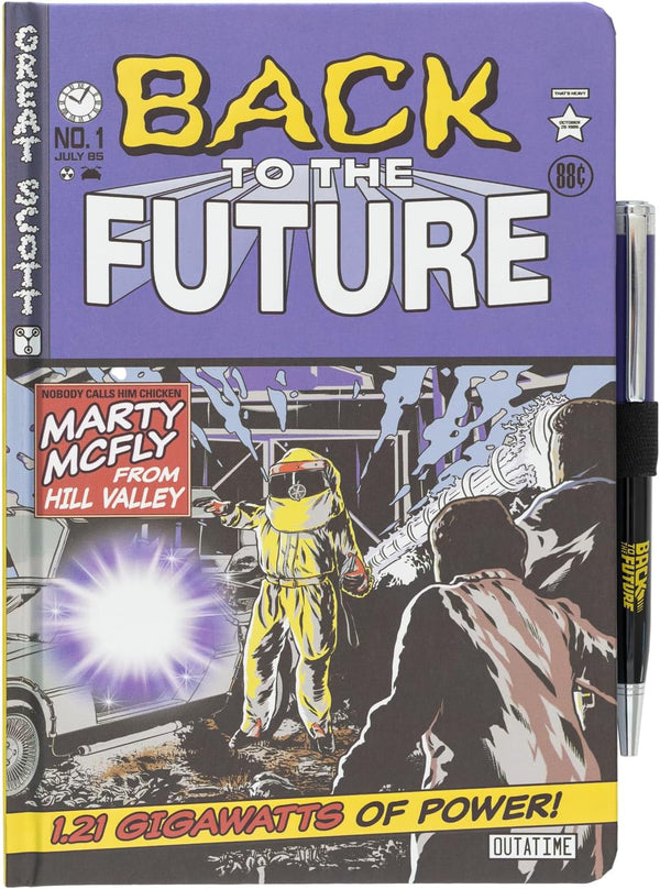 Back To The Future - Premium A5 Notebook and Pen