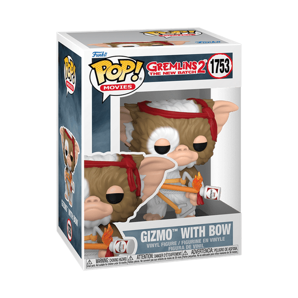 Pop! Movies: Gremlins Movie Pop! Vinyl Figure - Gizmo with Bow