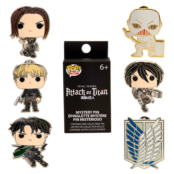 Attack On Titan - Loungefly Attack On Titan Blind Box Enamel Pin