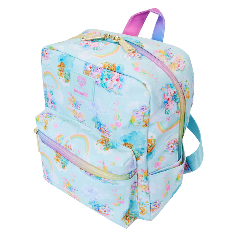 Care Bears - Loungefly Cousins All Over Print Nylon Mini Backpack