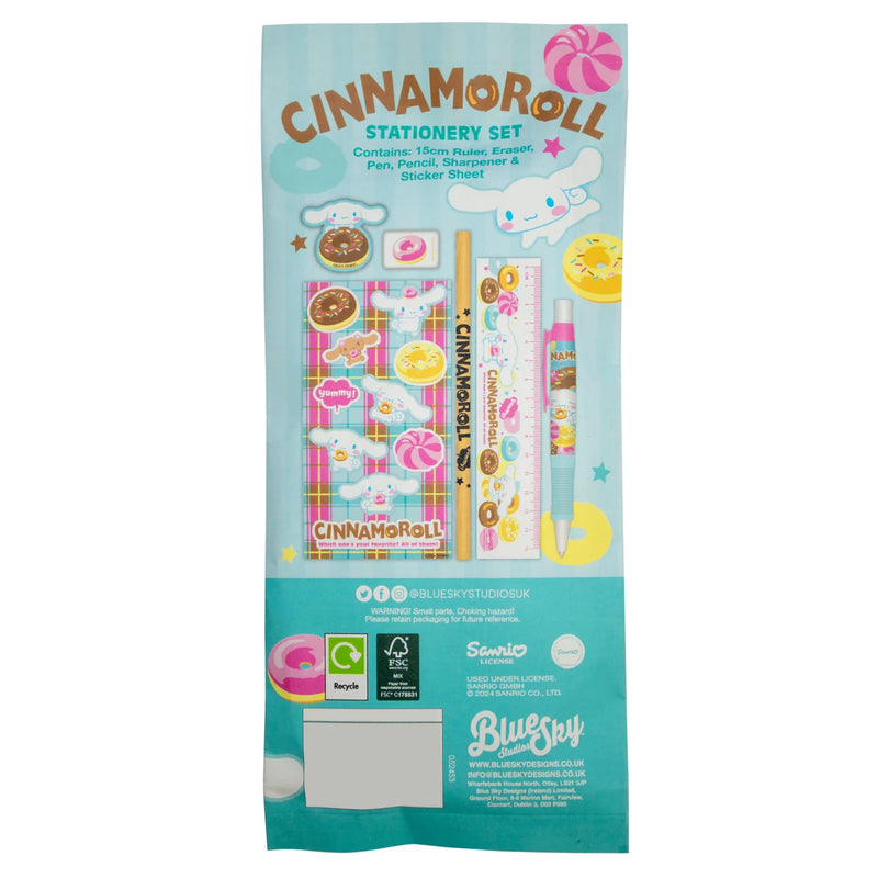 Sanrio - Cinnamoroll Stationery Set