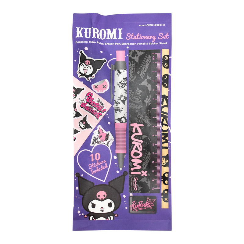 Sanrio - Kuromi Stationery Set