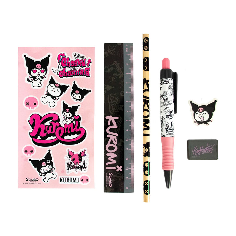 Sanrio - Kuromi Stationery Set