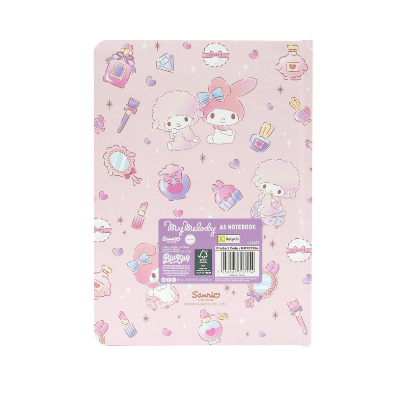 Sanrio - My Melody A5 Casebound Notebook