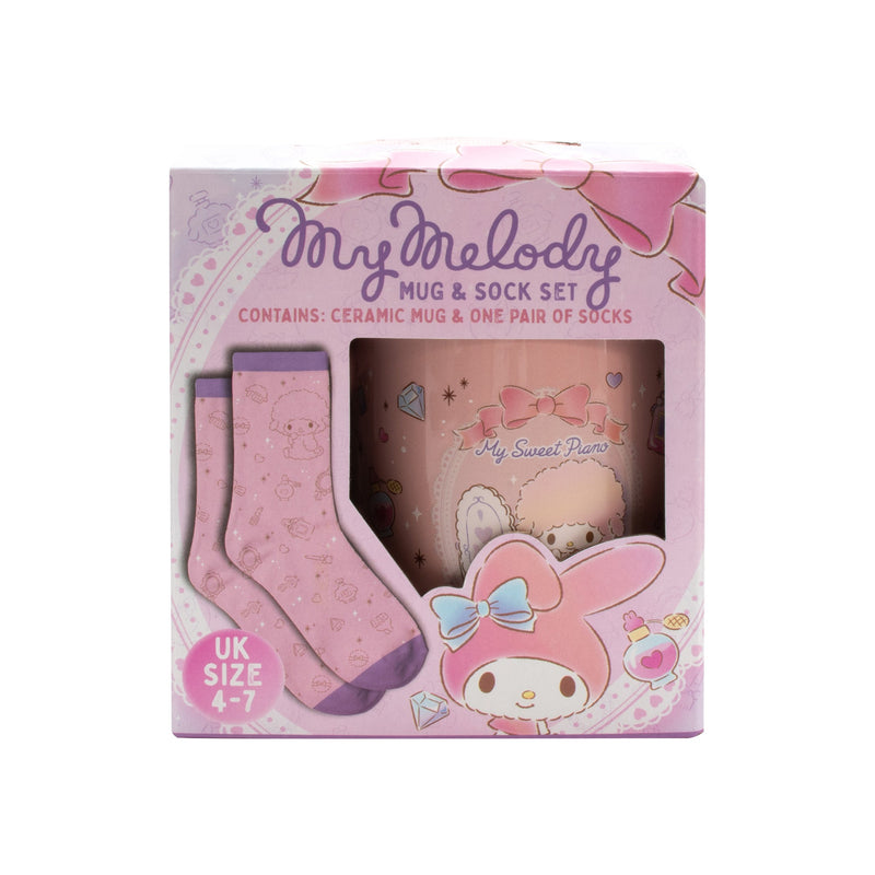 Sanrio - My Melody Mug & Sock Set