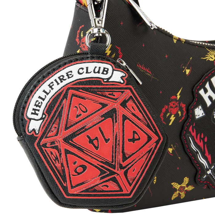 Stranger Things Loungefly Hellfire Club Crossbody Bag