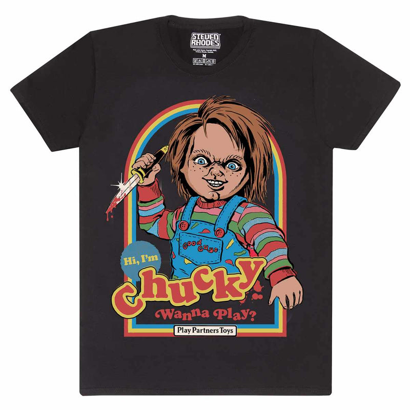 Childs Play - Steven Rhodes x Chucky Wanna Play Unisex T-Shirt