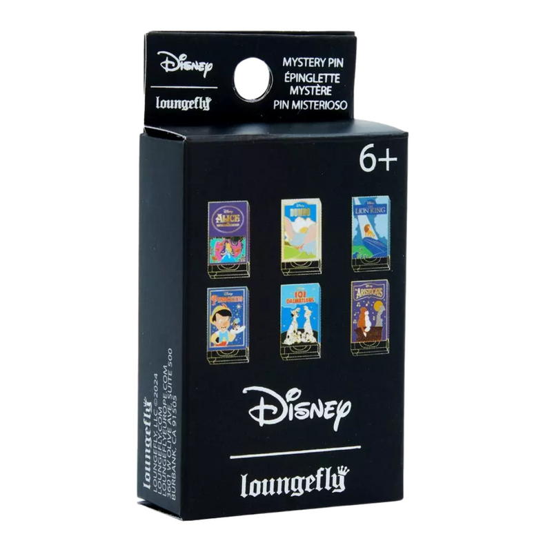 Disney - Loungefly Disney Classic VHS Blind Box Enamel Pin