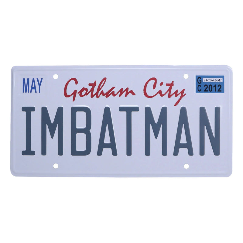 DC Comics - Batman Number Plate Tin Sign