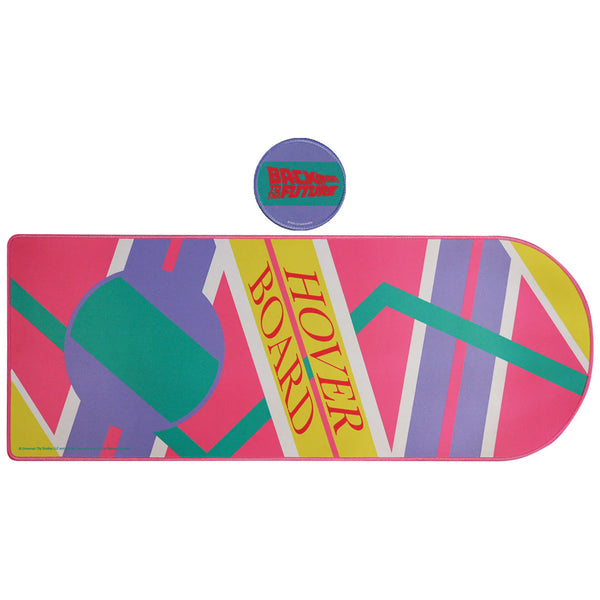 Back to the Future - XL Hoverboard Desk Pad and Coaster Set