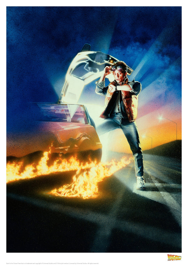 Back to the Future - Limited Edition Art Print