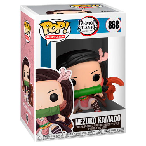 Pop! Animation: Demon Slayer Pop! Vinyl Figure - Nezuko Kamado