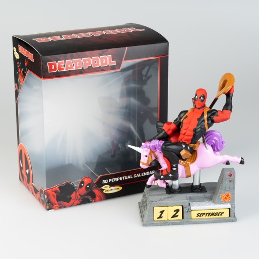 Marvel - Deadpool Perpetual 3D Calendar