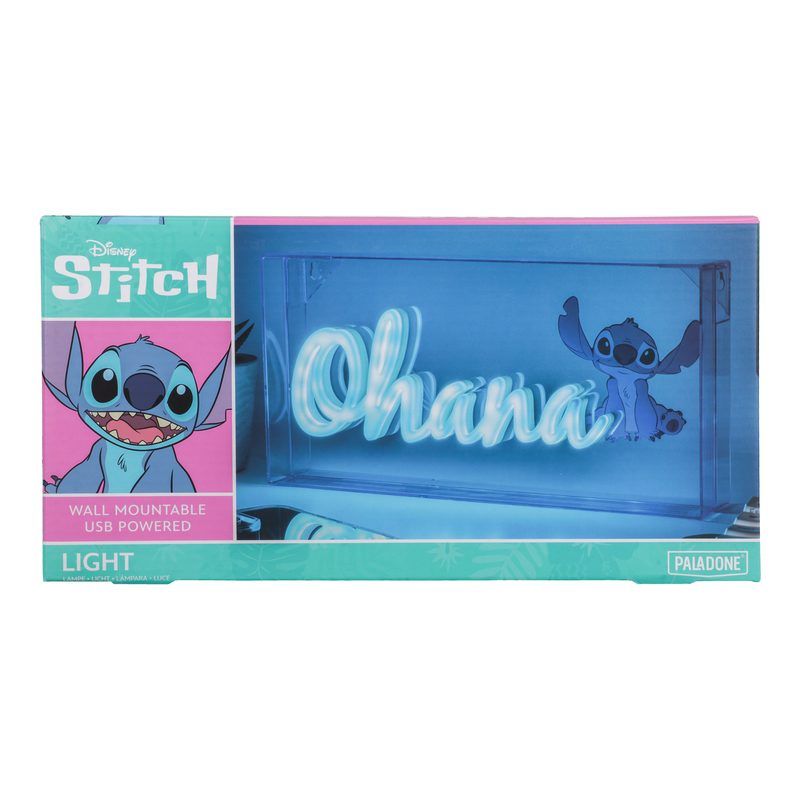 Disney - Lilo And Stitch Ohana LED Neon Light