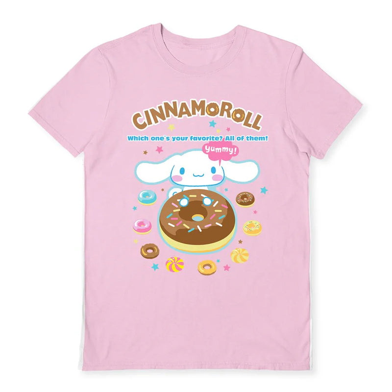 Sanrio - Cinnamoroll Yummy Light Pink Unisex T-Shirt