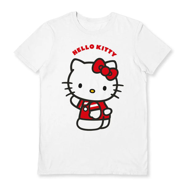 Sanrio - Hello Kitty Wave White Unisex T-Shirt