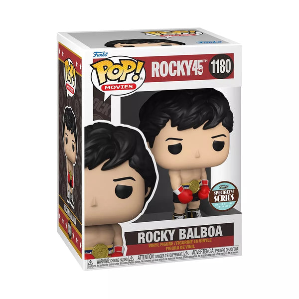 Pop! Movies: Rocky Pop! Vinyl Figure - Rocky w/Gold Belt
