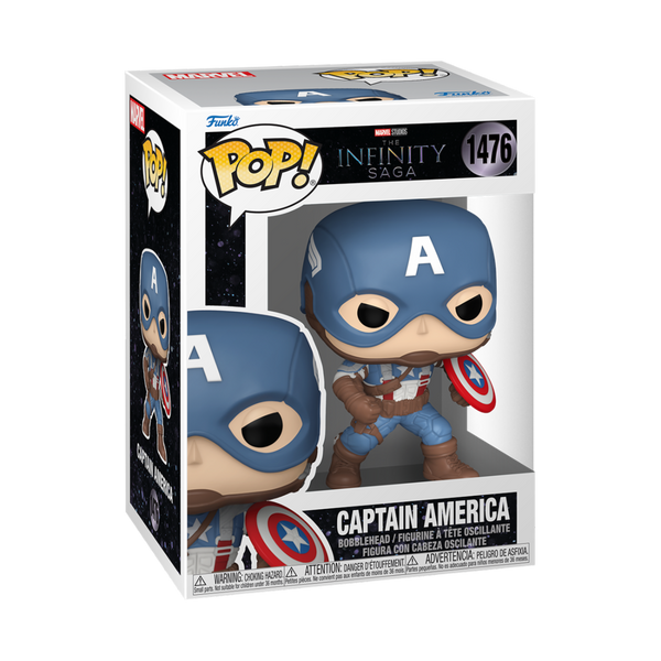 Pop! Marvel: The infinity Saga Pop! Vinyl Figure - The First Avenger Captain America