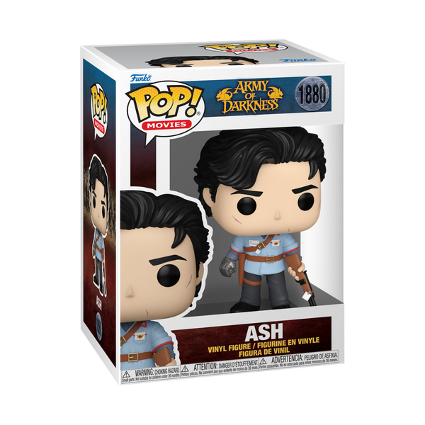 Pop! Moviesl: Army Of Darkness Pop! Vinyl Figure - Ash w/ Boomstick