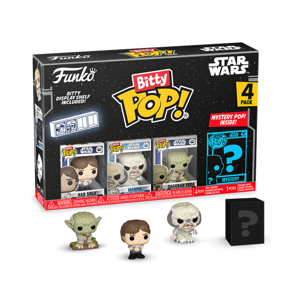 Star Wars - Funko Bitty Pop! Series 2 Han Solo 4 Pack