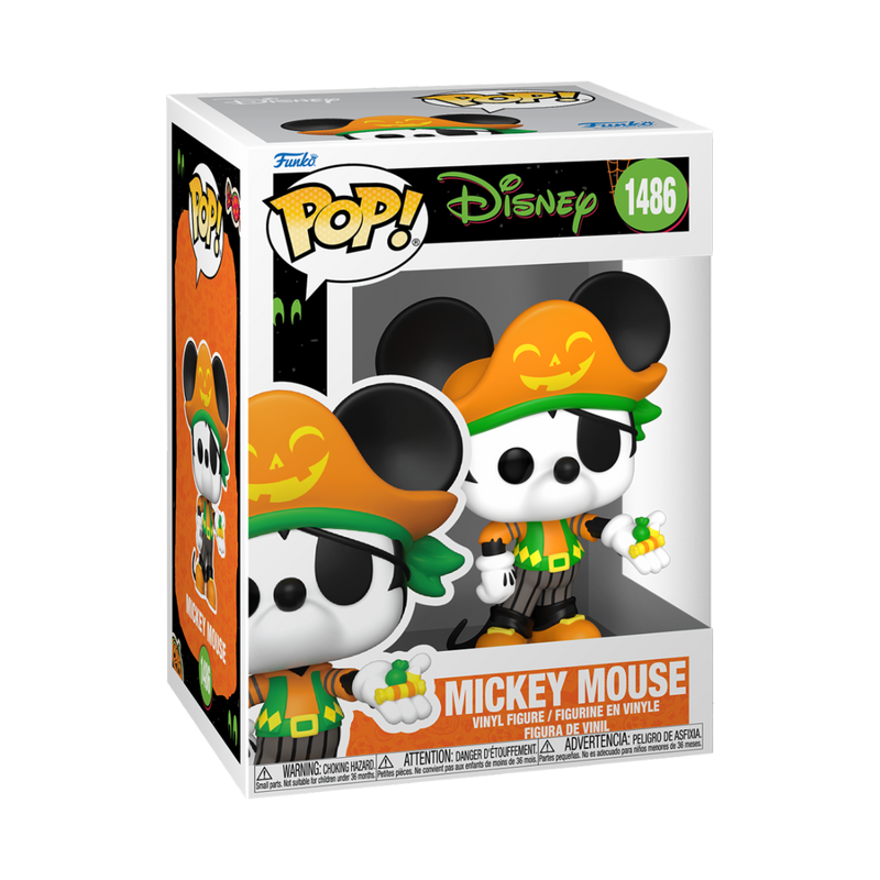 Pop! Disney: Halloween Pop! Vinyl Figure - Pirate Mickey