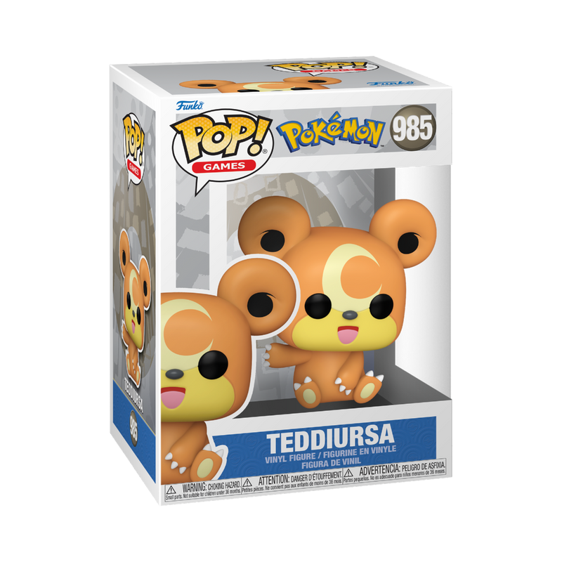 Pop! Games: Pokemon Pop! Vinyl Figure - Teddiursa