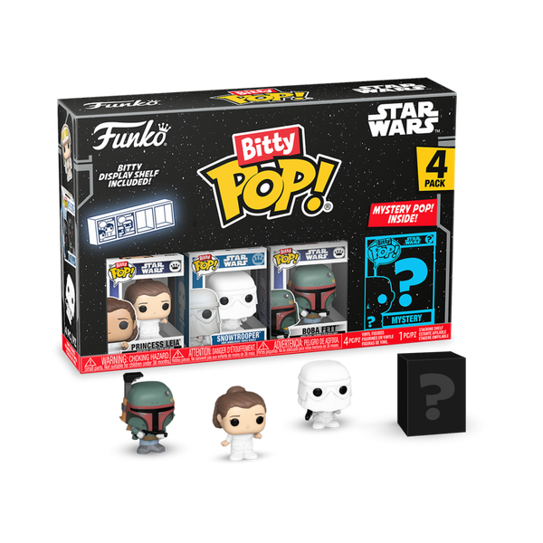 Star Wars - Funko Bitty Pop! Series 2 Princess Leia 4 Pack