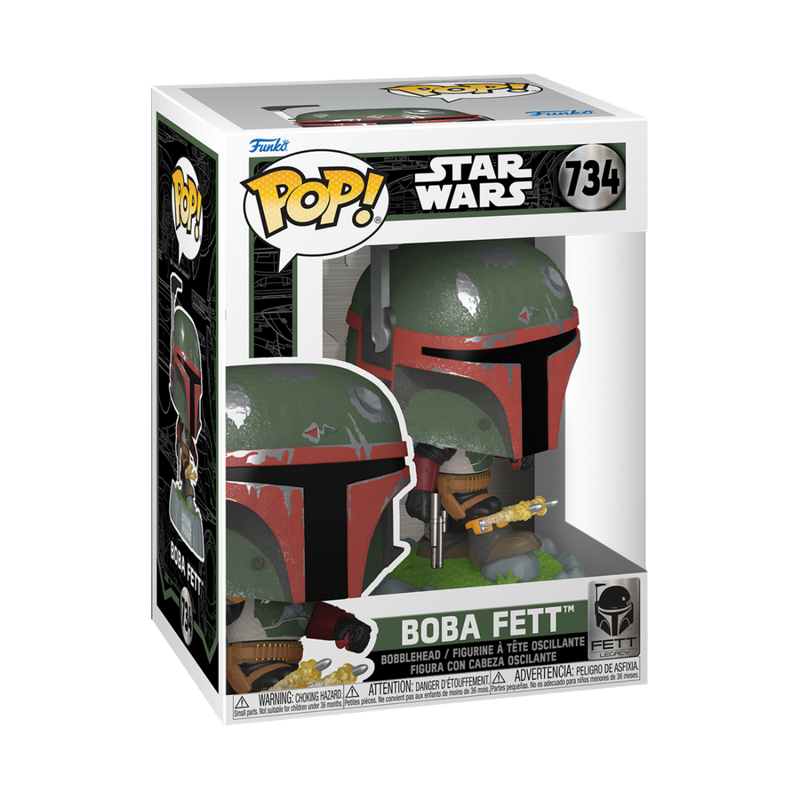 Pop! Star Wars: Fett Legacy Pop! Vinyl Figure - Boba Fett w/Rockets