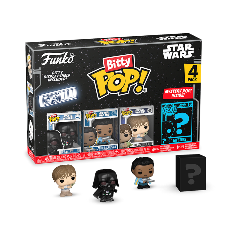 Star Wars - Funko Bitty Pop! Series 2 Darth Vader 4 Pack