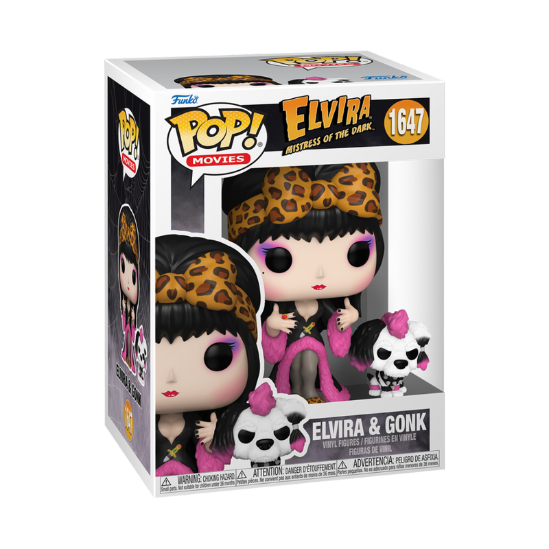 Pop! Movies: Elvira Pop! Vinyl Figure - Elvira & Gonk