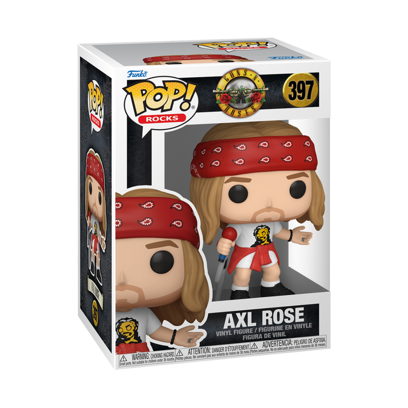 Pop! Rocks: Guns N’ Roses Pop! Vinyl Figure - Axl Rose(1992)