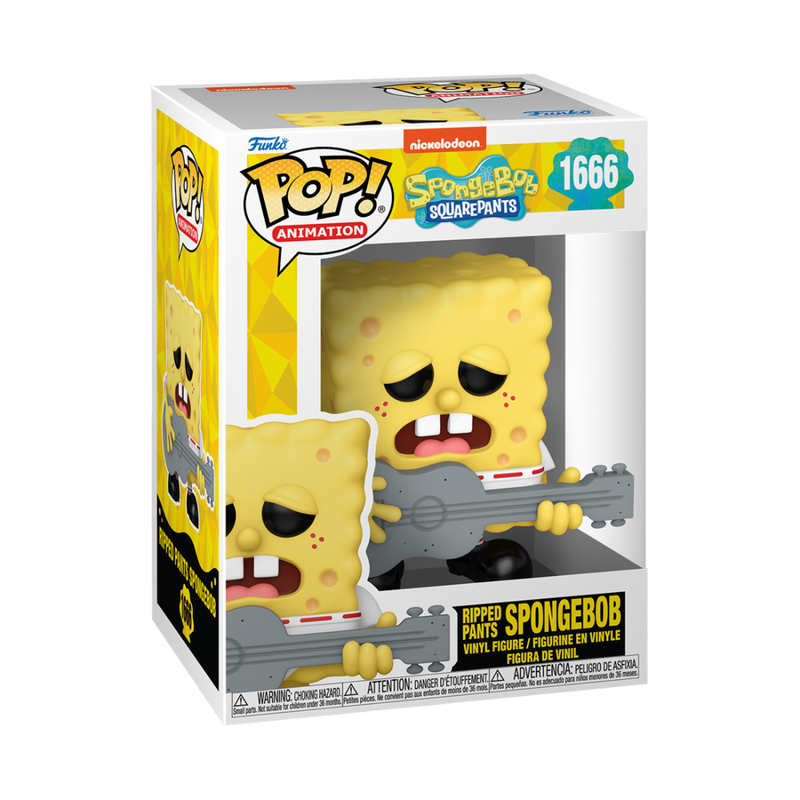 Pop! Animation: SpongeBob SquarePants Pop! Vinyl Figure - Ripped Pants SpongeBob