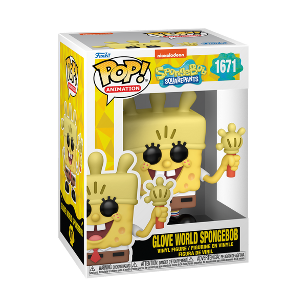 Pop! Animation: SpongeBob SquarePants Pop! Vinyl Figure - Spongebob w/ Glove Light