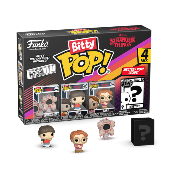 Stranger Things - Funko Bitty Pop! Series 1 Demogorgon 4 Pack