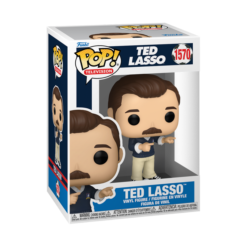 Pop! Television: Ted Lasso Pop! Vinyl Figure - Ted Lasso