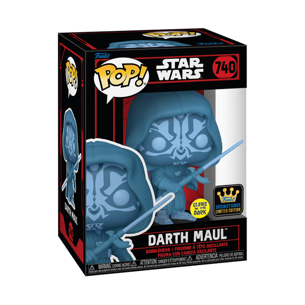 Pop! Star Wars: Darkside Pop! Vinyl Figure - Darth Maul Holo