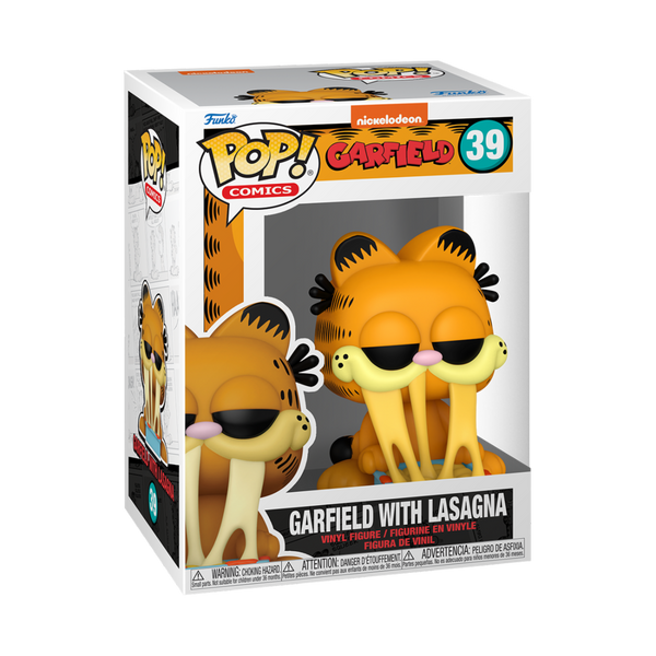 Pop! Comics: Garfield Pop! Vinyl Figure - Garfield w/Lasagna Pan