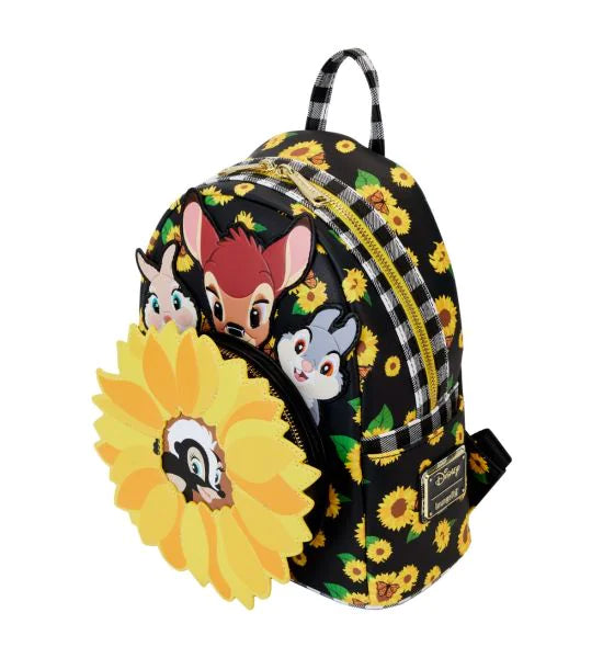 Disney - Loungefly Bambi and Friends Sunflower Mini Backpack